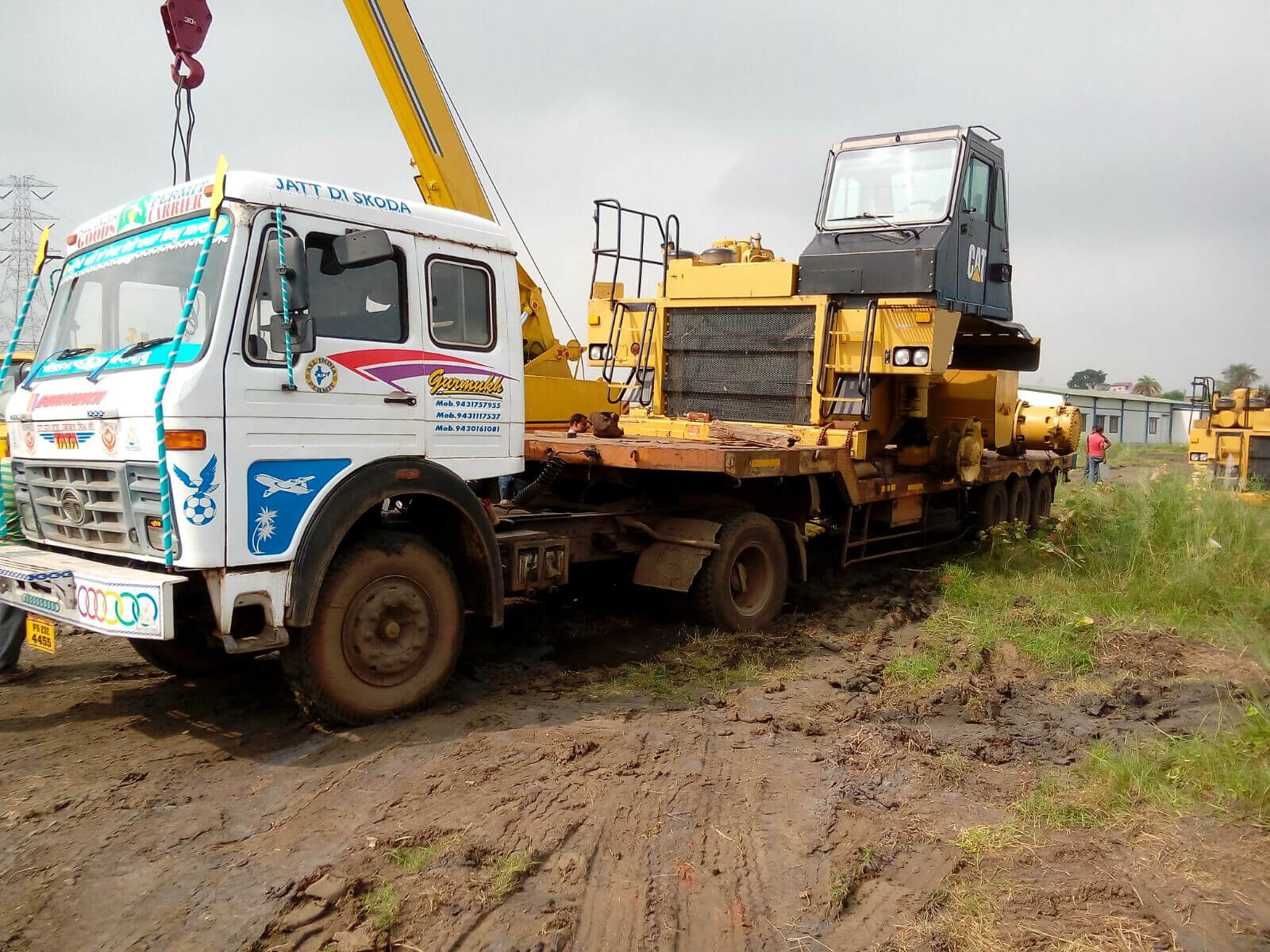 CAT 773E Dump truck (18)